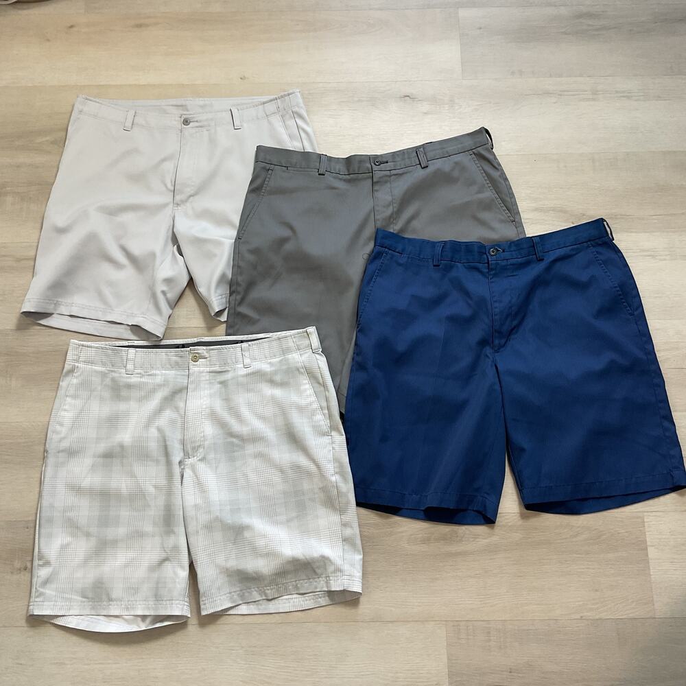 Grand Slam Mens Performance Shorts Lot of 4 Multicolor Size 38
